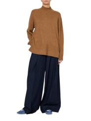 Pull tunique camel col montant fente bas Paul Smith Femme W1R 932N W11333 65 boutique Strasbourg France vêtement shop mode look
