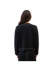 Veste perfecto maille bloquée surpiquée blanc zip Paul Smith femme W1R 953N W11336 79 boutique Strasbourg mode vêtement store B