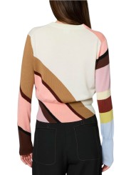PULL COURT SWIRL ROSE CHOCO MULTI W1R 966N W11348 21 PAUL SMITH FEMME dos