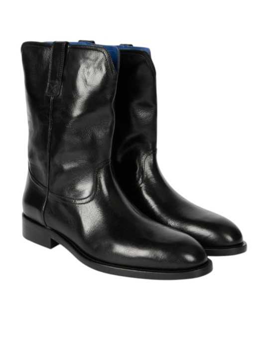 Santiags cuir noir Paul Smith Femme W1S CBL01 WCLF 79 boutique Strasbourg shoes store shop front