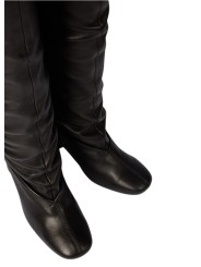 Cuissardes noir plissées talon rond dégradé Paul Smith Femme W1S MLS01 WLEA 79 boutique Strasbourg shoes shop store vue