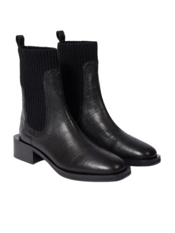 Boots Chelsea chaussettes embossé croco Matola Paul Smith Femme W1S MAT03 WLEA 79 boutique Strasbourg shop store shoes front