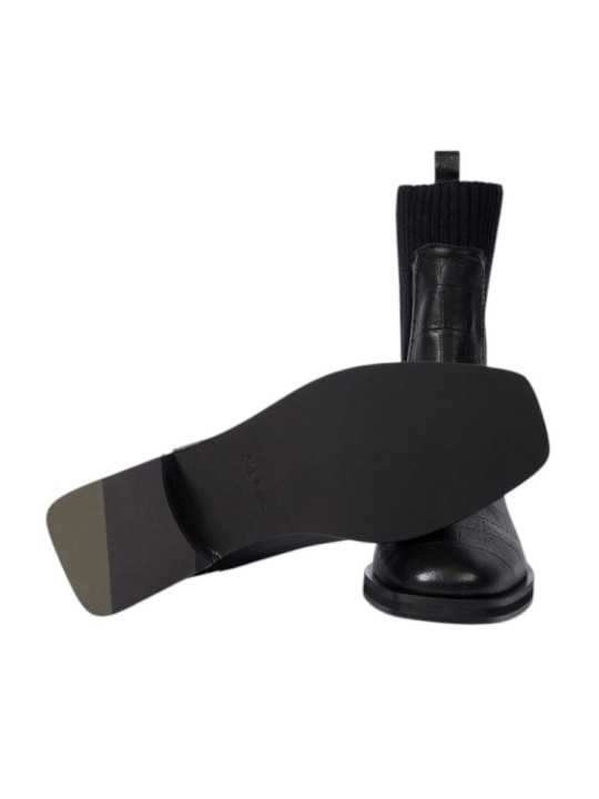 Boots Chelsea chaussettes embossé croco Matola Paul Smith Femme W1S MAT03 WLEA 79 boutique Strasbourg shop store shoes vue
