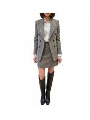 CHEMISE RAYEE ECRU CIEL COL FROUFROUS LYOCELL SOIE W1R 407B W03197 08 PAUL SMITH femme