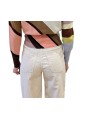 Pantalon velours côtelé écru droit Paul Smith Femme W1R 403TB W11328 06 boutique Strasbourg shop store vêtement mode back