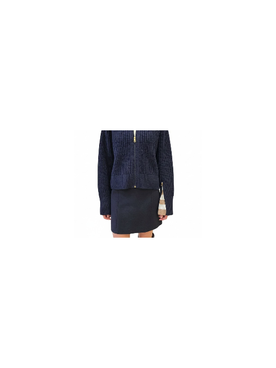 Jupe courte navy drap de laine Paul Smith Femme W1R 322S W11306 49 boutique Strasbourg vêtement mode style shop store look