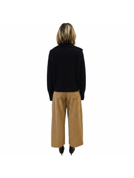 Pantalon velours côtelé camel ballon Paul Smith Femme W1R 404T W11328 13 boutique Strasbourg mode vêtement store shop arr