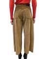 Pantalon velours côtelé camel ballon Paul Smith Femme W1R 404T W11328 13 boutique Strasbourg mode vêtement store shop back
