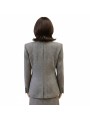 VESTE HARRIS TWEED CHEVRON BRUN ECRU CROISEE 1 BOUTON W1R 449JA W03205 61 PAUL SMITH
