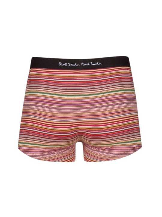 Pack boxers noir blanc baya rouge Paul Smith Homme M1A 914 M3PKK 1A boutique Strasbourg slips shop store mode arr rayé