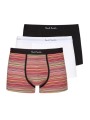 Pack boxers noir blanc baya rouge Paul Smith Homme M1A 914 M3PKK 1A boutique Strasbourg slips shop store mode trois
