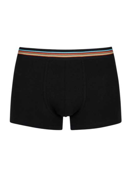 Pack boxers noir navy blanc élastique rayé Paul Smith Homme M1A 915 P3PK66 1A boutique STrasbourg store accessoire slip noir