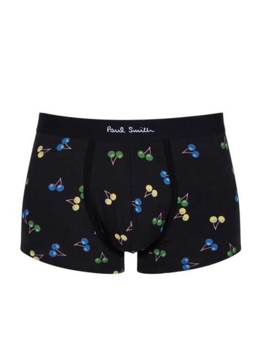 Pack boxer rayé vert noir fruits noir bande vert Paul Smith Homme M1A 914 W3PK93 1A boutique slips Strasbourg shop store fruits