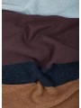 Echarpe bandes ciel marron camel 35x180 Paul Smith Homme M1A 150C W198 47 boutique accessoire Strasbourg shop store vue