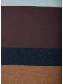Echarpe bandes ciel marron camel 35x180 Paul Smith Homme M1A 150C W198 47 boutique accessoire Strasbourg shop store zoom