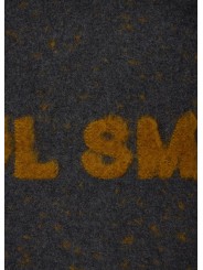 Plaid gris jaune Paul Smith Book Club 135x177cm Paul Smith Homme M1A 153T W239 76 boutique Strasbourg déco shop store zoom