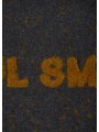 Plaid gris jaune Paul Smith Book Club 135x177cm Paul Smith Homme M1A 153T W239 76 boutique Strasbourg déco shop store zoom