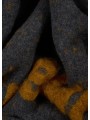 Plaid gris jaune Paul Smith Book Club 135x177cm Paul Smith Homme M1A 153T W239 76 boutique Strasbourg déco shop store style