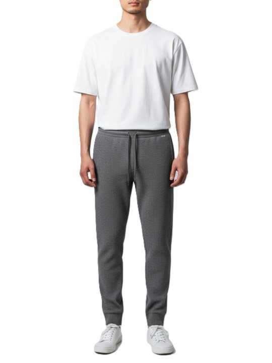 Pantalon jogging pied de poule gris Paul Smith Homme M1A 373M W315 70 boutique Strasbourg vêtement sport shop store front