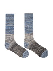 Chaussettes chinées ciel taupe Paul Smith Homme M1A 380CI W142 71 boutique Strasbourg accessoire shop store front