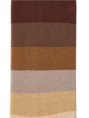 Chaussettes rayée large choco camel Paul Smith Homme M1A 380CI W156 60 boutique Strasbourg accessoire shop store zoom