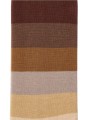 Chaussettes rayée large choco camel Paul Smith Homme M1A 380CI W156 60 boutique Strasbourg accessoire shop store zoom
