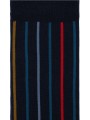 Chaussettes navy rayée verticale multi Paul Smith Homme M1A 380CI W155 47 Strasbourg boutique accessoire shop store zoom
