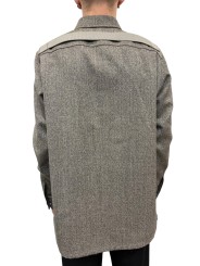 CHEMISE CHINEE NOIR VERT CLAIR OUTERSHIRT RU02F 4236 WBI 79 RICK OWENS HOMME dos