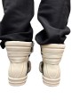 SNEAKERS GEOBASKET NOIR MILK RU02F 4894 LCO 911 RICK OWENS HOMME Strasbourg arrière