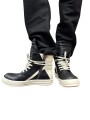 SNEAKERS GEOBASKET NOIR MILK RU02F 4894 LCO 911 RICK OWENS HOMME Strasbourg profil int