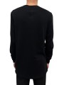 TSHIRT LEVEL S JERSEY EPAIS NOIR RU02F 4266 JDC 09 RICK OWENS HOMME Strasbourg dos