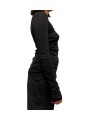T-shirt manches longues Rib Lst Noir Rick Owens Femme RP02F 5202 MR 09 profil