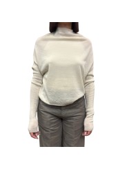PULL LS CRATER NATUREL RP02F 5629 M 21 RICK OWENS FEMME STRASBOURG face
