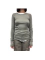 TSHIRT MANCHES LONGUES RIB LST DARK PEARL RP02F 5202 MR 48 RICK OWENS FEMME face