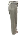 PANTALON LARGE MOLLESKIN BROSSE DARK PEARL GETH JEANS RP02F 5350 MOR 48 RICK OWENS profil