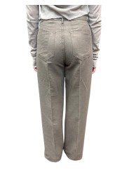 PANTALON LARGE MOLLESKIN BROSSE DARK PEARL GETH JEANS RP02F 5350 MOR 48 RICK OWENS arrière