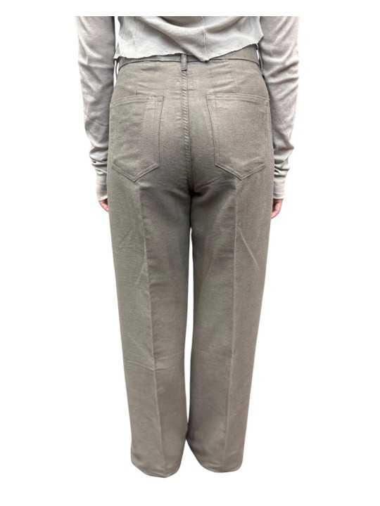 PANTALON LARGE MOLLESKIN BROSSE DARK PEARL GETH JEANS RP02F 5350 MOR 48 RICK OWENS arrière