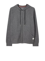 Veste jogging pied de poule gris Paul Smith Homme M1A 500M W315 70 boutique Strasbourg gilet vêtement sport shop store flat