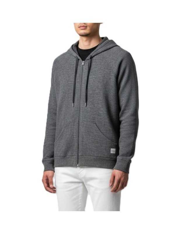 Veste jogging pied de poule gris Paul Smith Homme M1A 500M W315 70 boutique Strasbourg gilet vêtement sport shop store front
