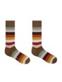 Chaussettes rayée large kaki orange Paul Smith Homme M1A 800MO W149 92 accessoire boutique Strasbourg shop store duo