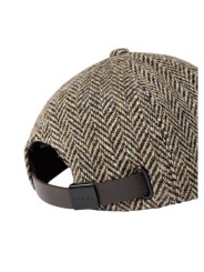 Casquette chevron laine choco Paul Smith Homme M1A 987DT W03205 61 accessoire boutique Strasbourg shop store back