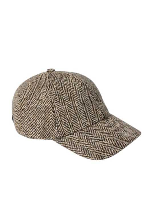 Casquette chevron laine choco Paul Smith Homme M1A 987DT W03205 61 accessoire boutique Strasbourg shop store front