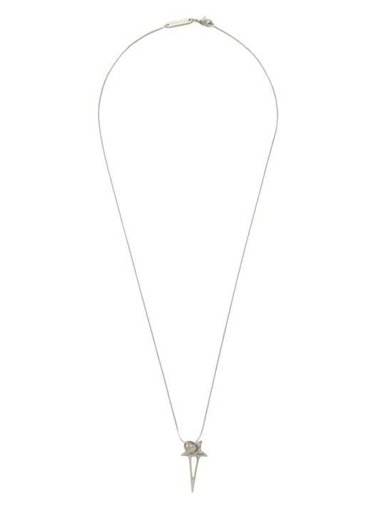 COLLIER PENTAGRAM CHARM PALLADIO RJ000066 MMT 128 RICK OWENS HOMME Strasbourg solo 1