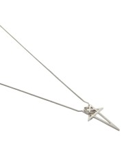 COLLIER PENTAGRAM CHARM PALLADIO RJ000066 MMT 128 RICK OWENS HOMME Strasbourg solo 2