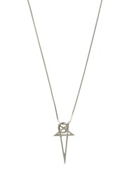 COLLIER PENTAGRAM CHARM PALLADIO RJ000066 MMT 128 RICK OWENS HOMME Strasbourg solo 3