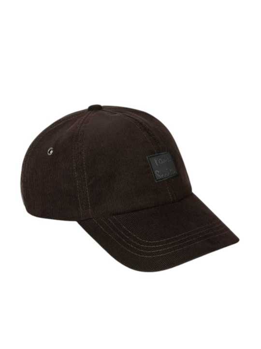 Casquette velours choco Paul Smith Homme M1A 987DT W354 66 accessoire boutique Strasbourg shop store front