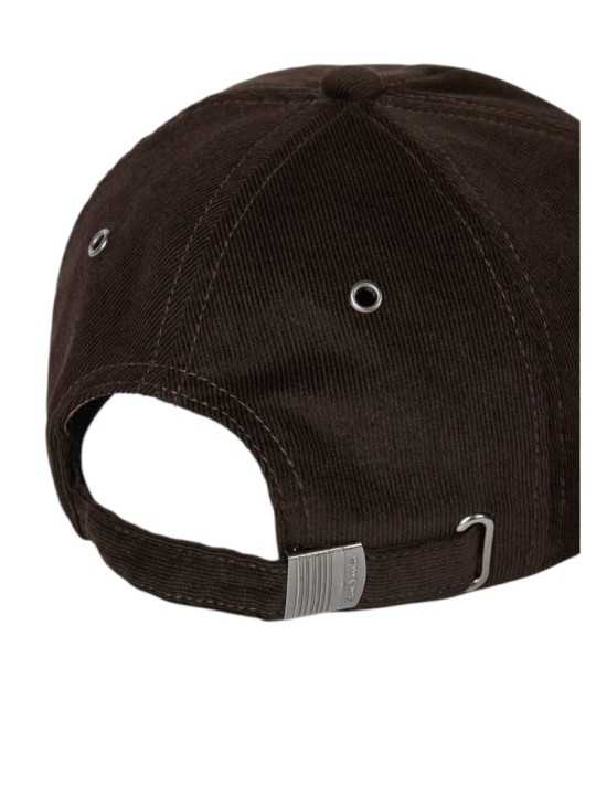 Casquette velours choco Paul Smith Homme M1A 987DT W354 66 accessoire boutique Strasbourg shop store back