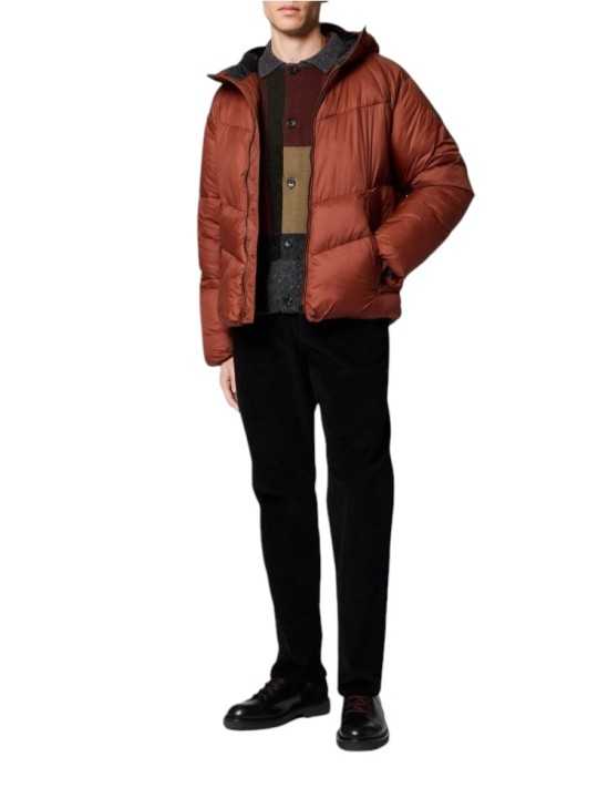 Gilet veste patch camel noir brique Paul Smith Homme M2R A061 W22838 78 boutique vêtement mode Strasbourg shop store look