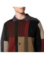 Gilet veste patch camel noir brique Paul Smith Homme M2R A061 W22838 78 boutique vêtement mode Strasbourg shop store col