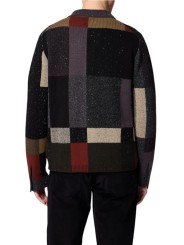 Gilet veste patch camel noir brique Paul Smith Homme M2R A061 W22838 78 boutique vêtement mode Strasbourg shop store dos